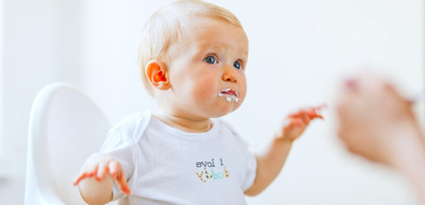 Alimentação de um bebé de 9 meses