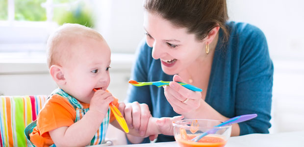 Alimentação saudável para o bebé – vegetais
