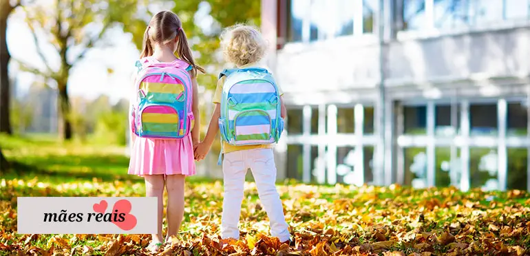 A pressa de ver os filhos na escola