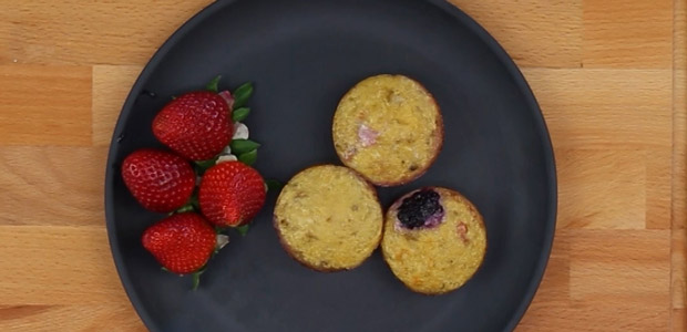 Muffins saudáveis – receita em video