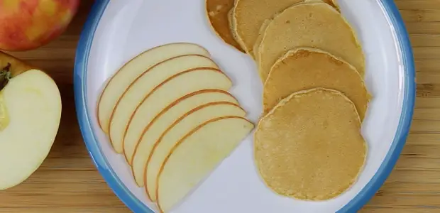 Panquecas de aveia e maçã para crianças – receita em video