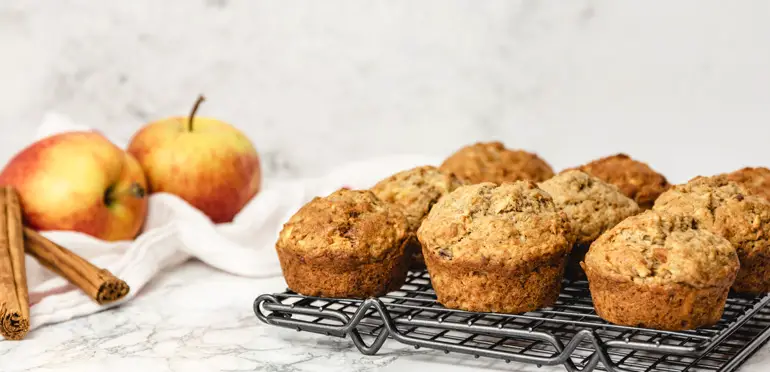 Muffins de maçã e iogurte | Receita em vídeo