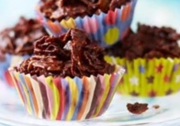 Queques de chocolate com corn flakes |Receita para os miúdos