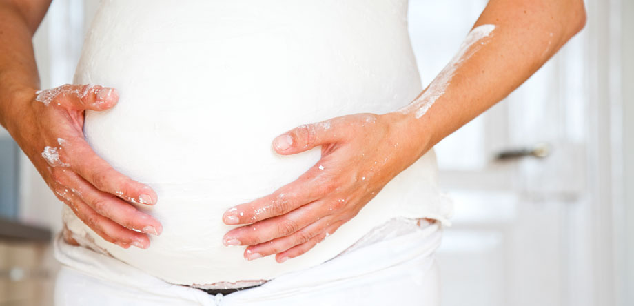 barriga-gesso