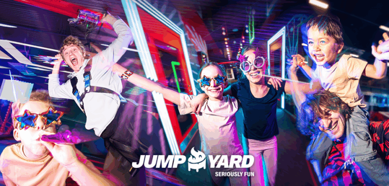 JumpYard: a festa de aniversário que vai fazer os miúdos saltar de alegria