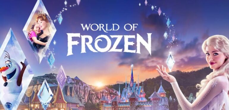 A Magia de Frozen chega ao Disney Adventure World em 2026